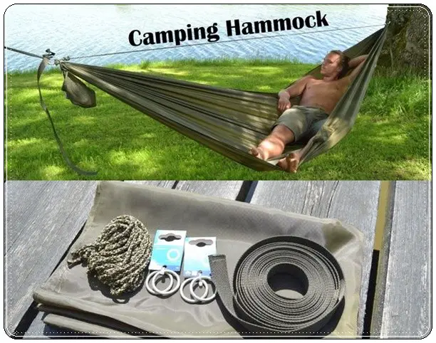 Make Camping Sleeping Hammock DIY Project