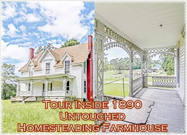 Tour Inside 1890 Untouched Homesteading Farmhouse