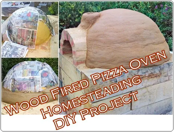 Wood Fired Pizza Oven Homesteading DIY Project