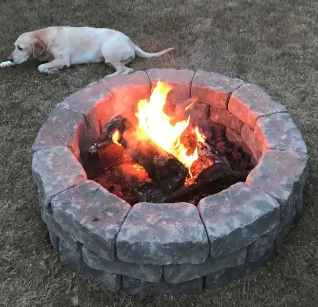 Build Homemade Backyard Bonfire Fire Pit DIY Project