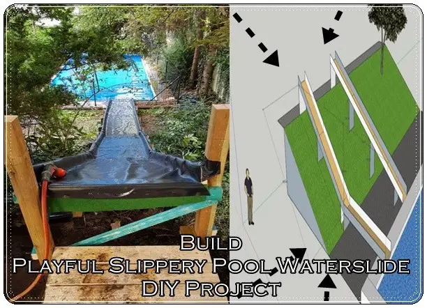 Build Playful Slippery Pool Waterslide DIY Project