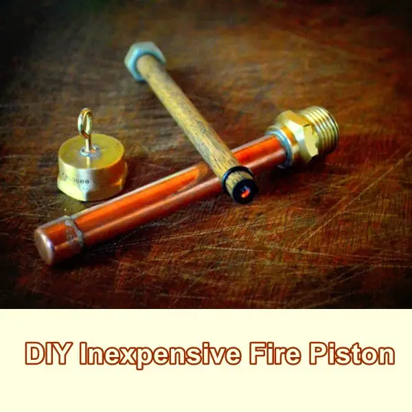 DIY Inexpensive Fire Piston