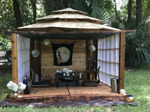 Tiny Traveling Japanese Tea House Diy Project The Homestead Survival
