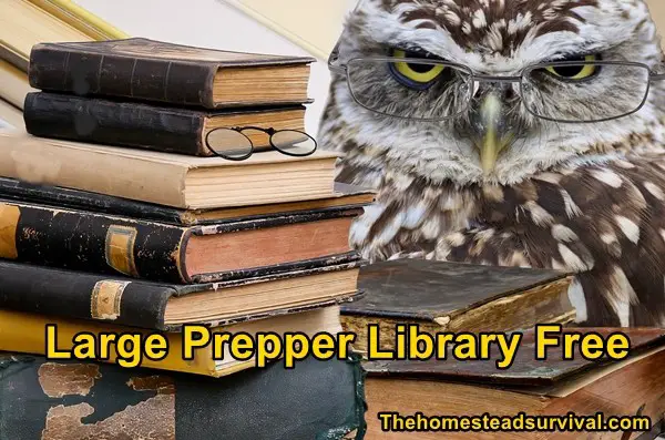 Large Prepper Library Free