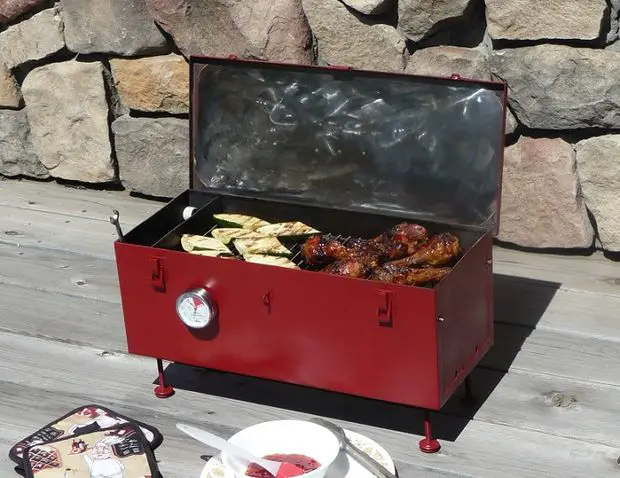 Make Portable Toolbox Cooking Grill DIY Project