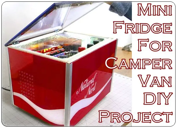 Build Mini Fridge For Camper Van DIY Project