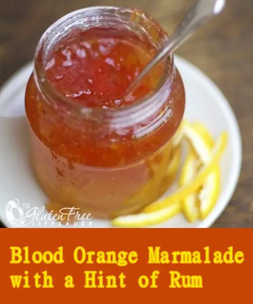 Blood Orange Marmalade with a Hint of Rum