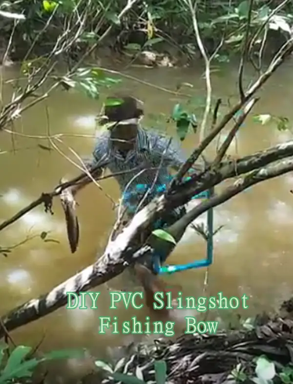 DIY PVC Slingshot Fishing Bow