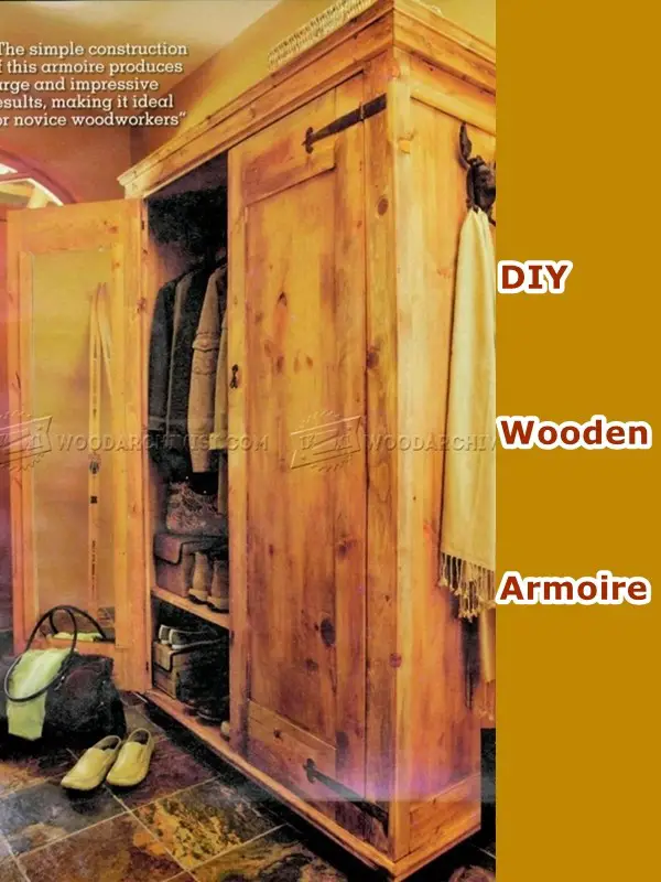 DIY Wooden Armoire