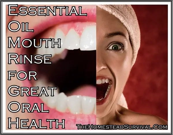 Essential Oil Mouth Rinse for Great Oral Health