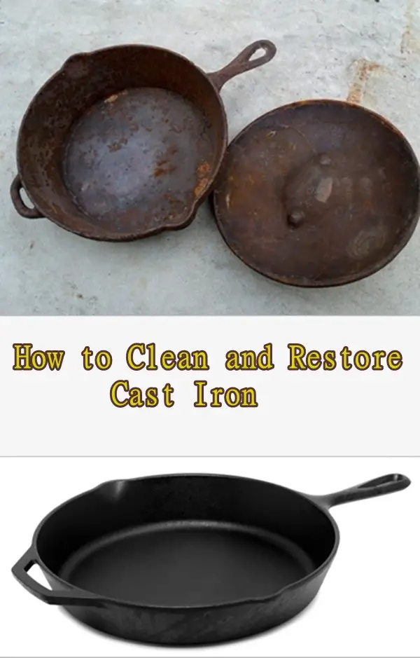 How to Clean and Restore Cast Iron