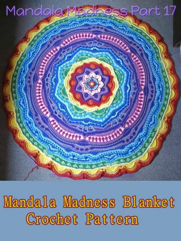 Mandala Madness Blanket Crochet Pattern