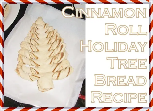 Cinnamon Roll Holiday Tree Bread Recipe