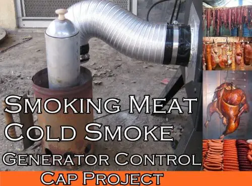 Smoking Meat Cold Smoke Generator Control Cap Project - Homesteading - curing meats