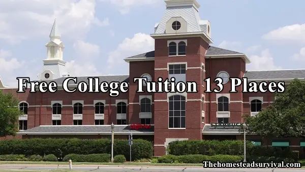 Free College Tuition 13 Places