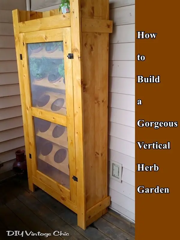 How to Build a Gorgeous Vertical Herb Garden