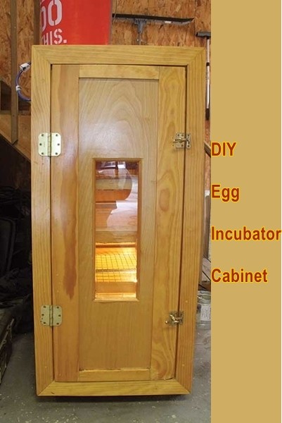 DIY Egg Incubator Cabinet