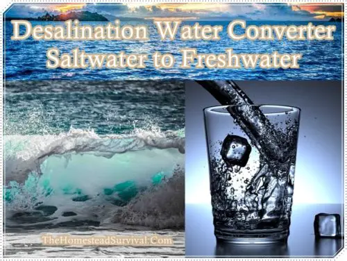 Desalination Water Converter Saltwater to Freshwater