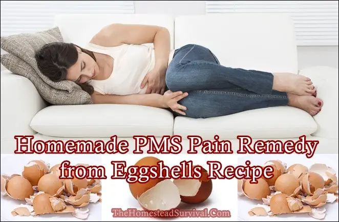 Homemade PMS Pain Remedy from Eggshells Recipe