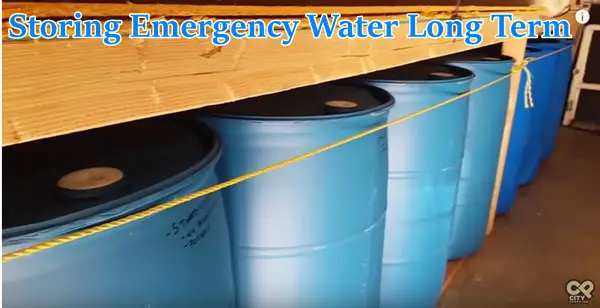 Storing Emergency Water Long Term