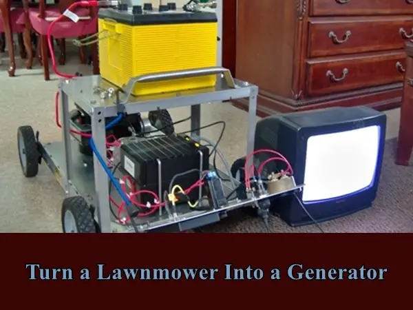 Turn a Lawnmower Into a Generator - The Homestead Survival
