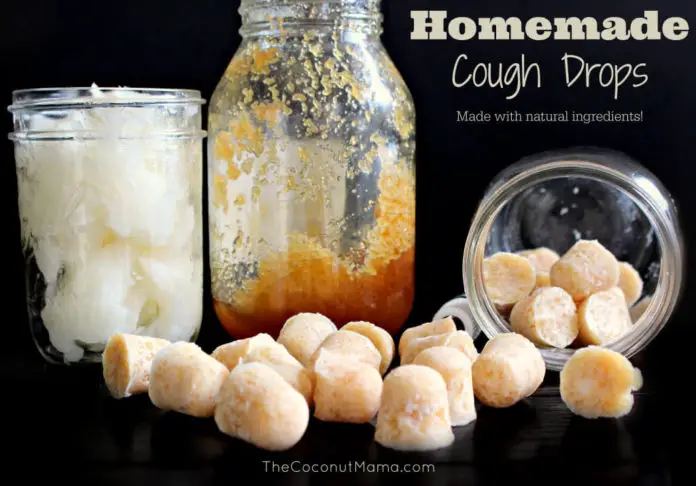 Homemade Coconut Oil Cough Drops Recipe