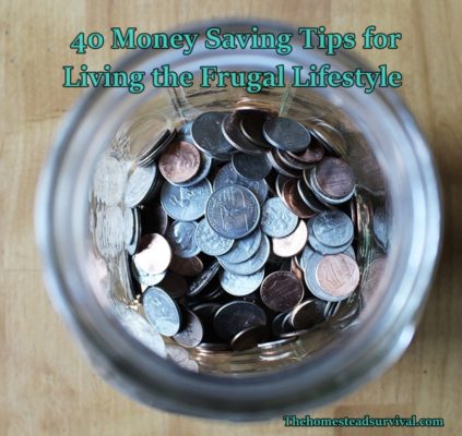 40 Money Saving Tips for Living the Frugal Lifestyle