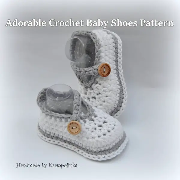 Adorable Crochet Baby Shoes Pattern