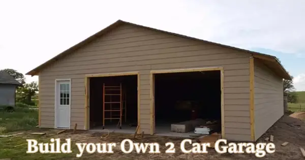 Build your Own 2 Car Garage
