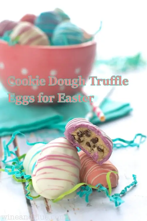 Cookie Dough Truffle Eggs for Easter
