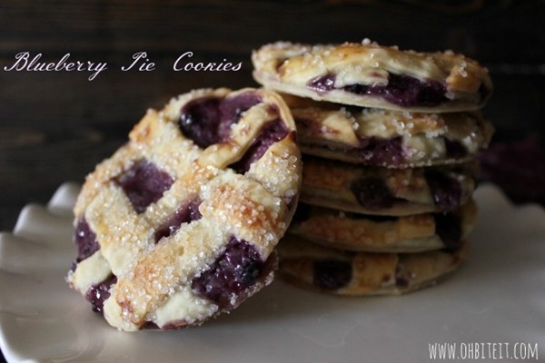 Homemade Blueberry Pie Cookie Recipe