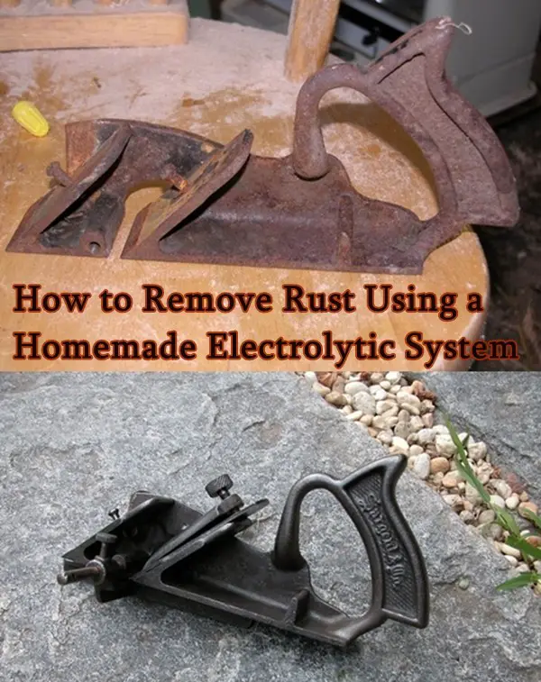 How to Remove Rust Using a Homemade Electrolytic System