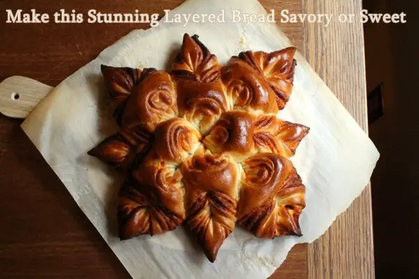 Make this Stunning Layered Bread Savory or Sweet