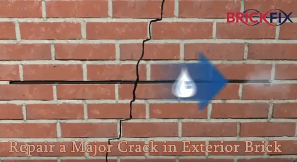 Repair a Major Crack in Exterior Brick