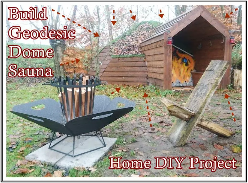 Build Geodesic Dome Sauna Home DIY Project