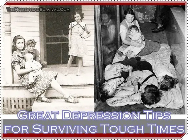 Great Depression Tips for Surviving Tough Times