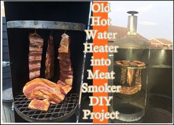 Old Hot Water Heater into Meat Smoker DIY Project 