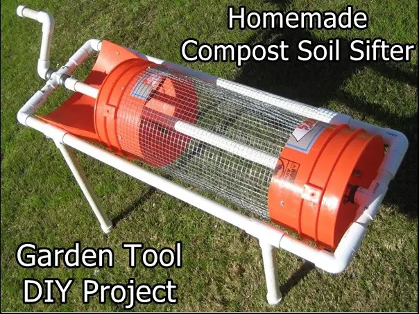Homemade Compost Soil Sifter Garden