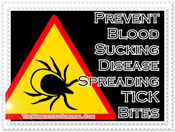 Prevent Blood Sucking Disease Spreading TICK Bites