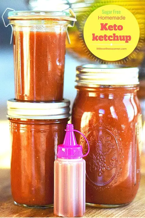 Homemade Sugar Free Low Carb Ketchup in the Crock or Instant Pot
