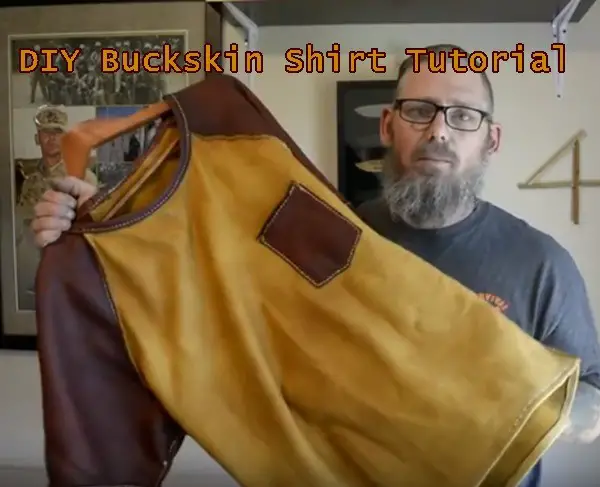 DIY Buckskin Shirt Tutorial