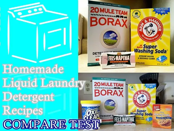 Homemade Liquid Laundry Detergent Recipes COMPARE TEST