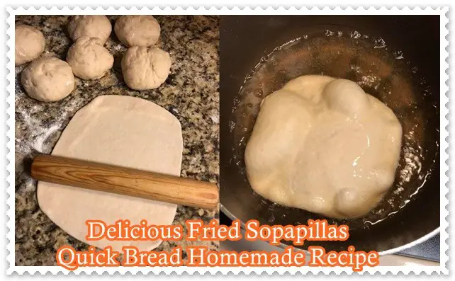 Delicious Fried Sopapillas Quick Bread Homemade Recipe - The Homestead Survival - Mexican Food - Frugal Homesteading 