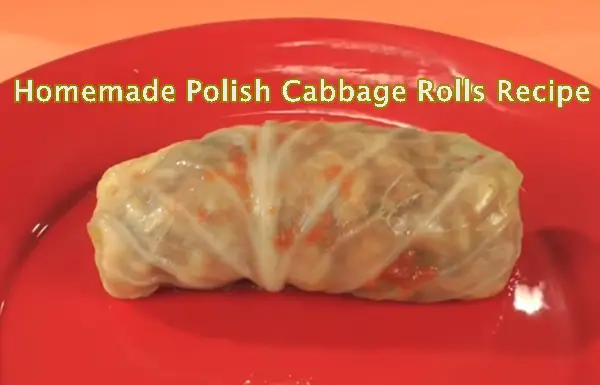 Homemade Polish Cabbage Rolls Recipe