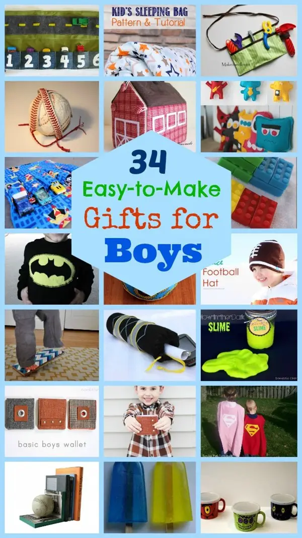 DIY Gifts to Make for Boys