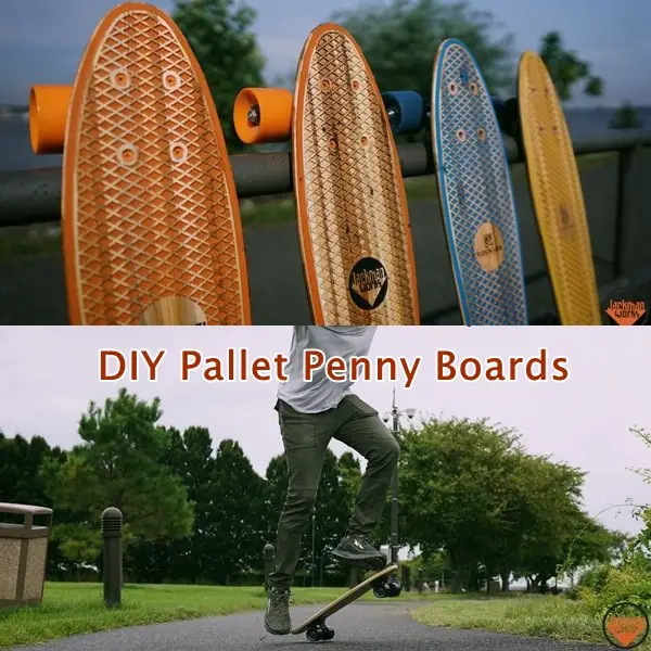 DIY Pallet Penny Boards