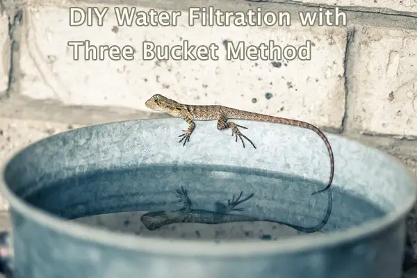DIY Water Filtration with Three Bucket Method