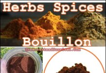 Herbs Spices Bouillon Broth Powder Homemade Recipe - The Homestead Survival - Homesteading - Frugal Seasonings