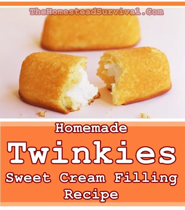 Homemade Twinkies Sweet Cream Filling Recipe - The Homestead Survival