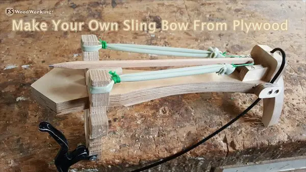 Make Your Own Sling Bow From Plywood